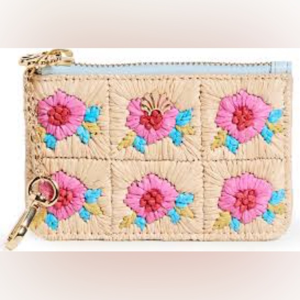 Lele Sadoughi Key Ring Card Holder
